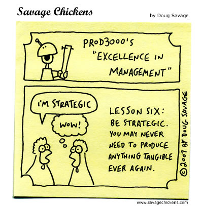 Savage Chickens - Excellence in Management 6