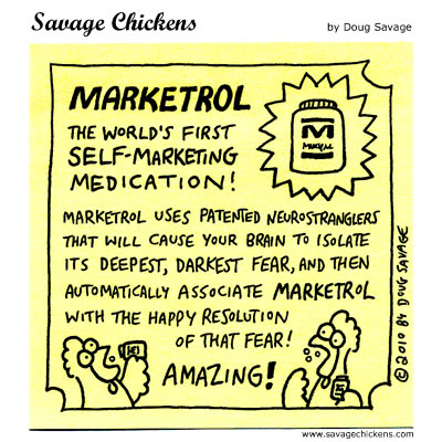 The world’s first self-marketing medication!