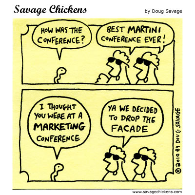 Savage Chickens - The Conference