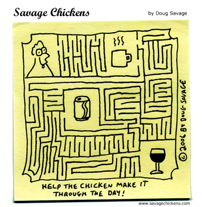 Savage Chickens - The Maze