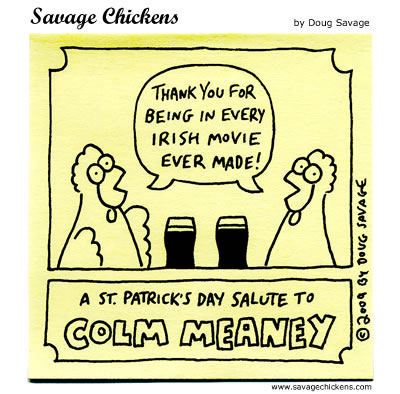 Savage Chickens - St. Patrick's Day Salute