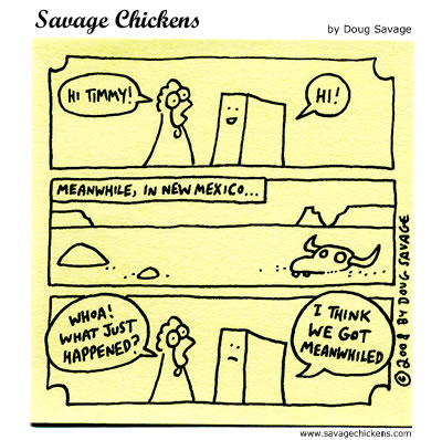 Savage Chickens - Meanwhile