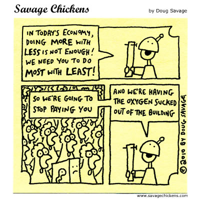 Savage Chickens - Most With Least