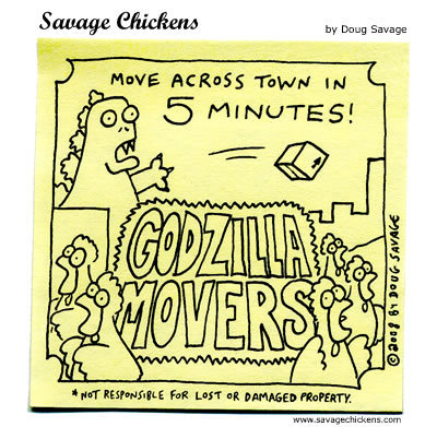 Savage Chickens - Movers