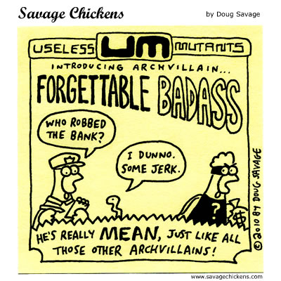 Savage Chickens - Forgettable Badass