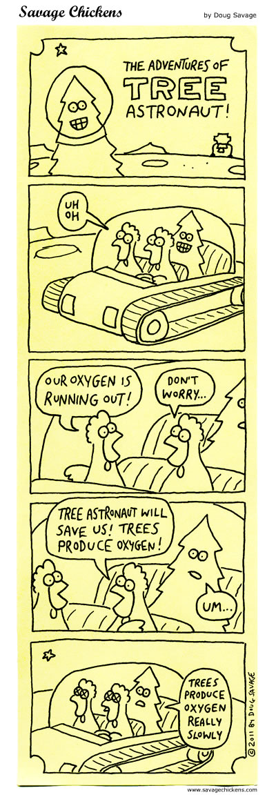 Tree Astronaut to the Rescue