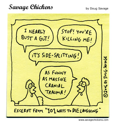 Savage Chickens - Pangs of Laughter