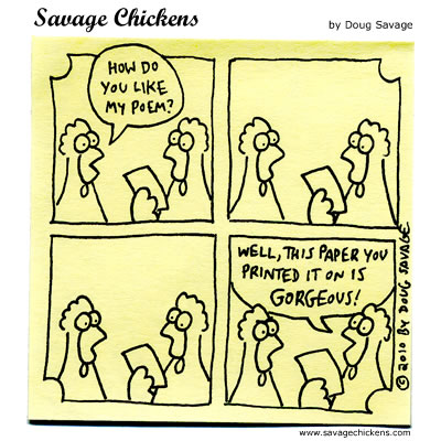 Savage Chickens - Inspirational