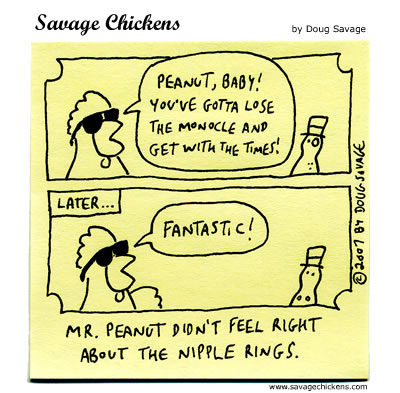 Savage Chickens - Peanut