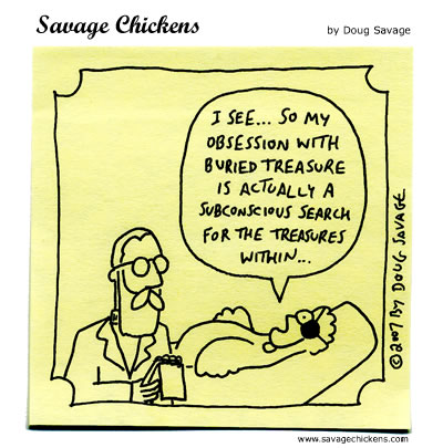 Savage Chickens - Pirate Psychology