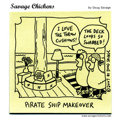 Savage Chickens - Talk Like A Pirate 2007