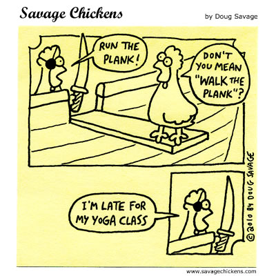 Savage Chickens - The Busy Pirate