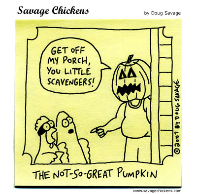 Savage Chickens - Trick Or Treat