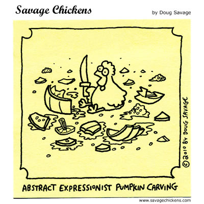 Savage Chickens - Pumpkin