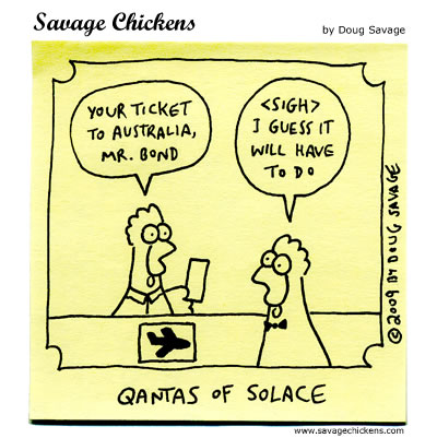 Savage Chickens - James Bond