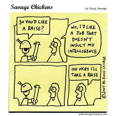 Savage Chickens - Reconsideration