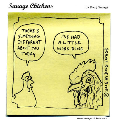 Savage Chickens - Makeover