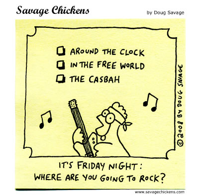 Savage Chickens - Informal Survey