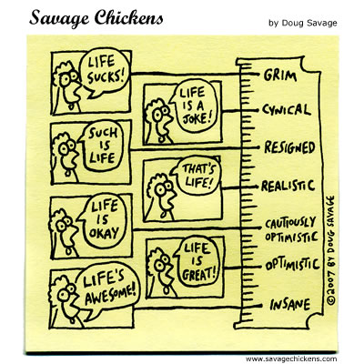 Savage Chickens - The Scale of Life