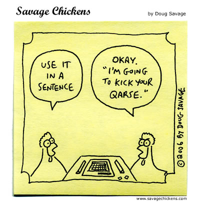 Savage Chickens - Scrabble Rematch
