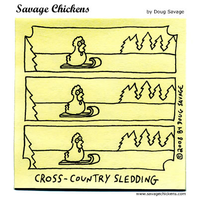 Savage Chickens - Winter Fun