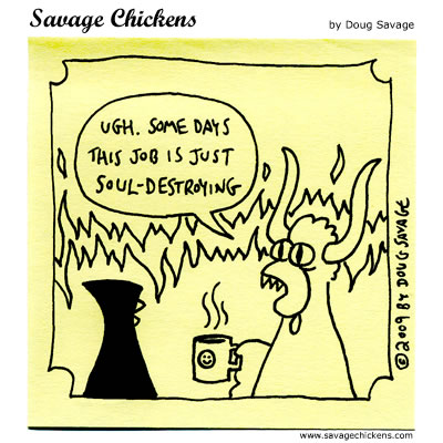 Savage Chickens - The Daily Grind