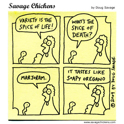 Savage Chickens - The Spice