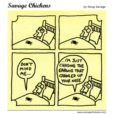 Savage Chickens - Return of the Spider