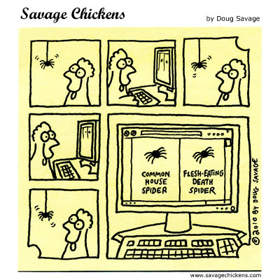 Savage Chickens - Identification