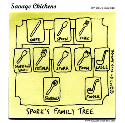 Savage Chickens - Spork