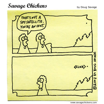 Savage Chickens - Paranoia
