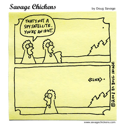 Savage Chickens - Paranoia
