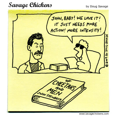 Savage Chickens - Steinbeck