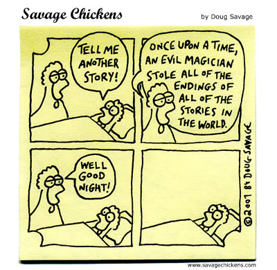 Savage Chickens - Bedtime Story