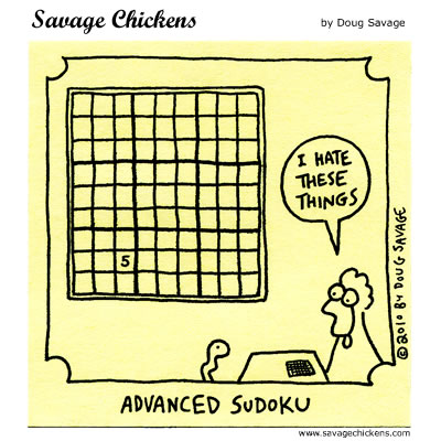 Savage Chickens - Challenging