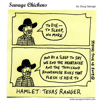 Savage Chickens - The Name of Action