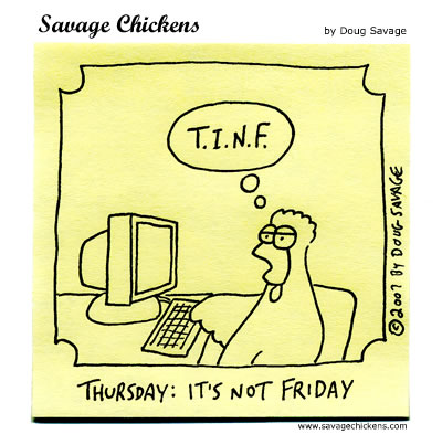 Savage Chickens - Thursday
