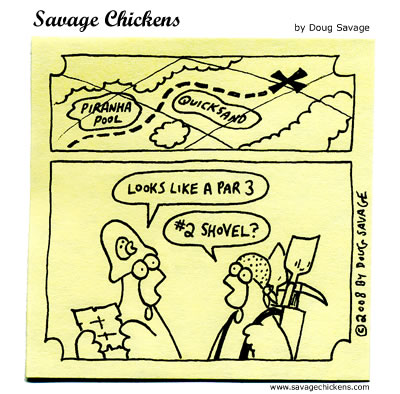 Savage Chickens - Treasure