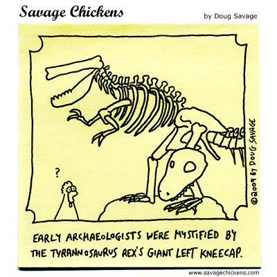 Savage Chickens - Tyrannosaurus Rex