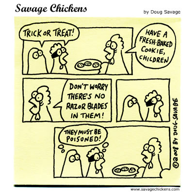 Savage Chickens - Trick/Treat