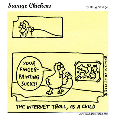 Savage Chickens - Kindergarten
