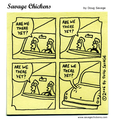 Savage Chickens - Vacation