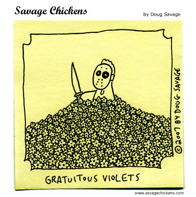 Savage Chickens - Yet Another Friday the 13th