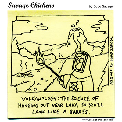 Savage Chickens - Volcanology