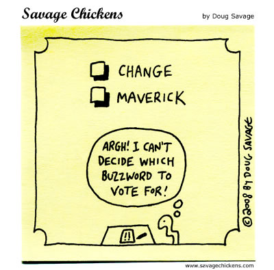 Savage Chickens - Vote