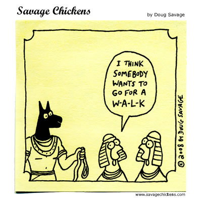 Savage Chickens - Like An Egyptian
