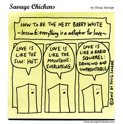 Savage Chickens - Barry White 6