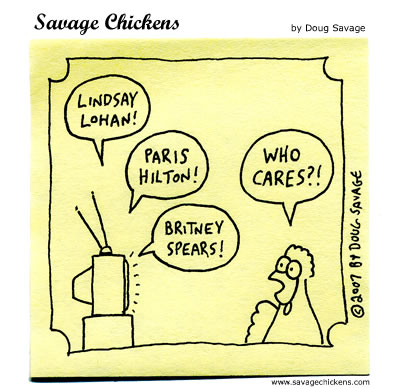 Savage Chickens - Celebrity