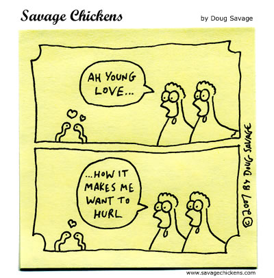 Savage Chickens - Young Love