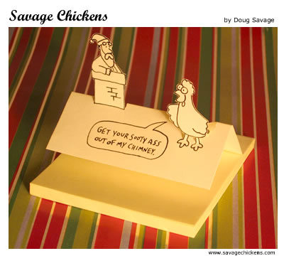 Savage Chickens - Christmas